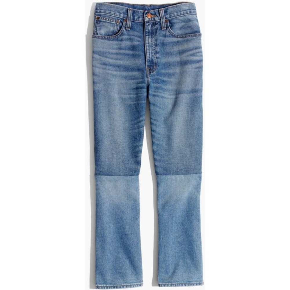 BNWT Madewell Retro Crop Bootcut Two Tone